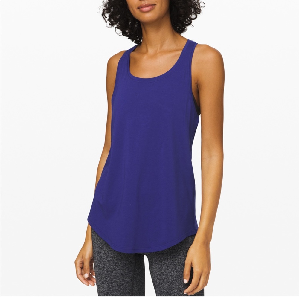 Lululemon Love Tank Pleated Size 8